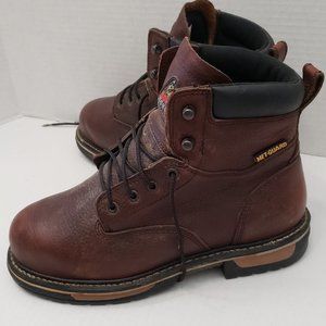 Rocky Ironclad Heavy Boots Brown Waterproof Construction Mens Met-Guard 10.5